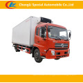Тележка dongfeng 4*2 охлажденный грузовик тележка 10cbm для продажи